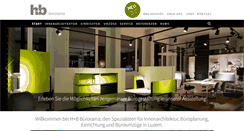 Desktop Screenshot of hb-buerorama.ch